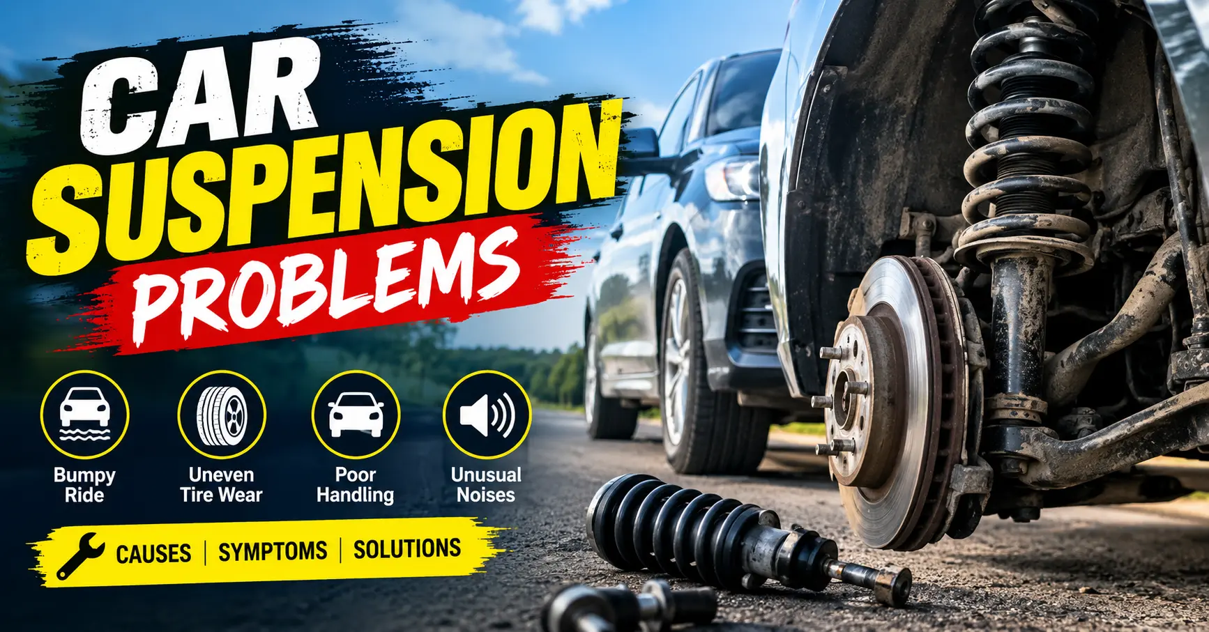 Car suspension problems and bad suspension symptoms