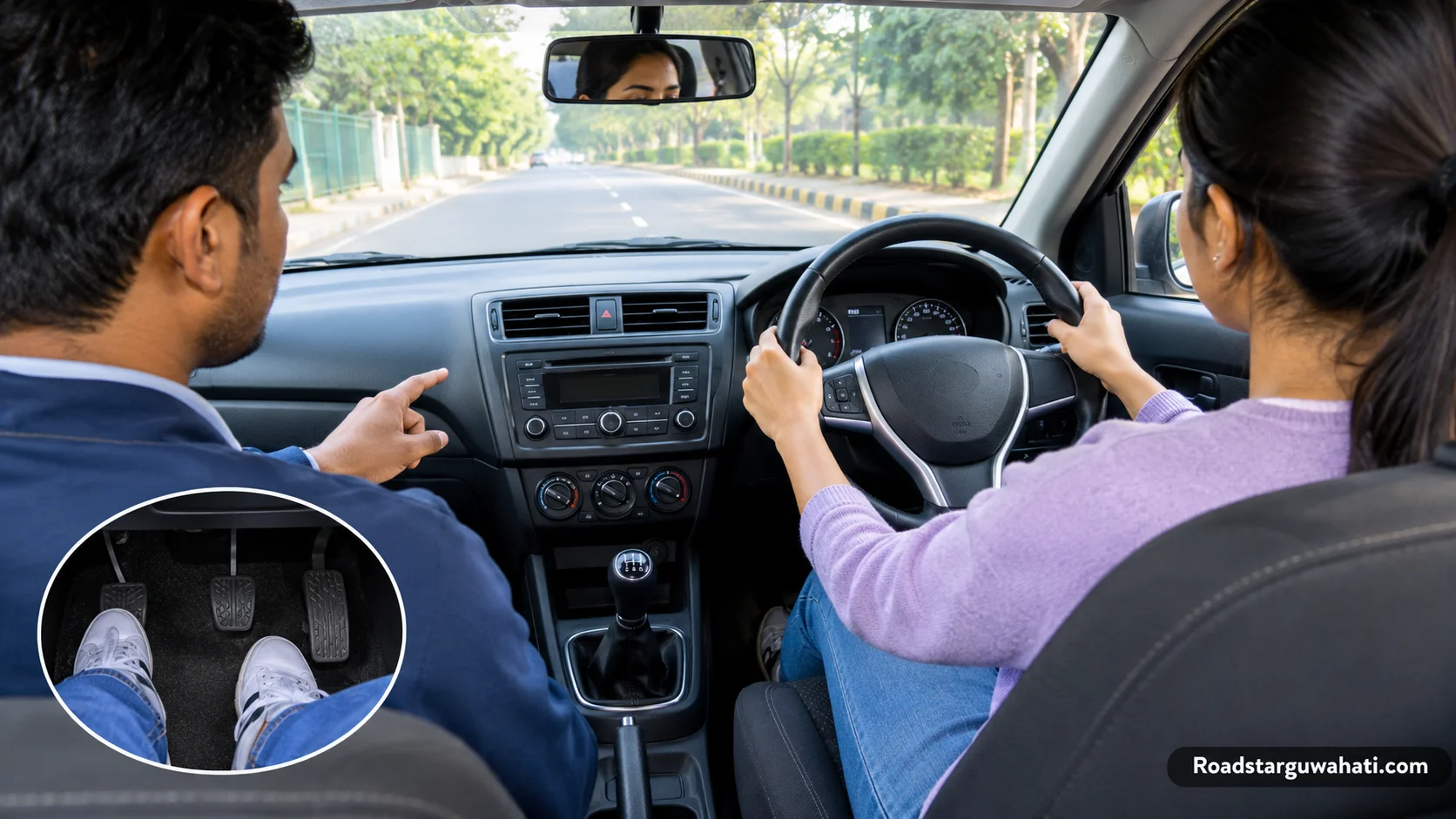 Manual car ko stop kaise kare brake aur clutch guide